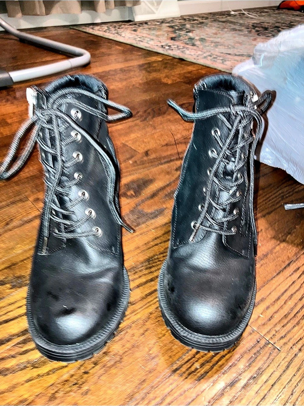Torrid Black Ankle Boots US 8.5 W